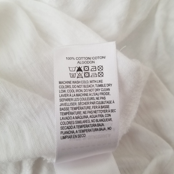 Lucky Brand white Lucky multicolor graphic print t-shirt size L - Picture 8 of 9